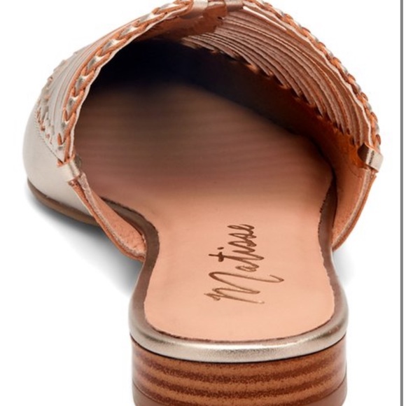 MATISSE Nordstroms Strappy Leather - Mule Slides - Picture 3 of 4